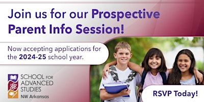 Imagem principal do evento School for Advanced Studies Prospective Parent Info Session