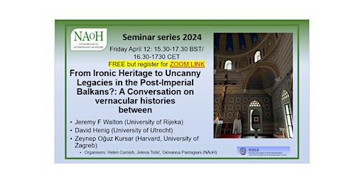 Imagen principal de From Ironic Heritage to Uncanny Legacies in the Post-Imperial Balkans?