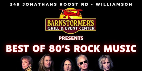 Barnstormer’s  Presents SHYANNE  “Best of 80’s Rock Music!”