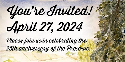 Imagem principal do evento Panorama Vista Preserve 25th Anniversary Celebration