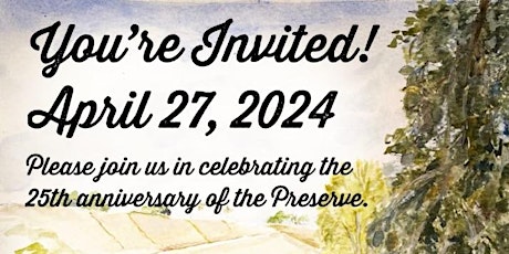 Panorama Vista Preserve 25th Anniversary Celebration