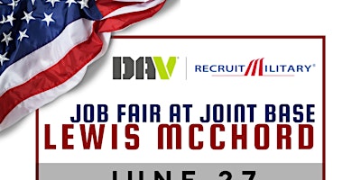 Primaire afbeelding van Job Fair at Joint Base Lewis McChord