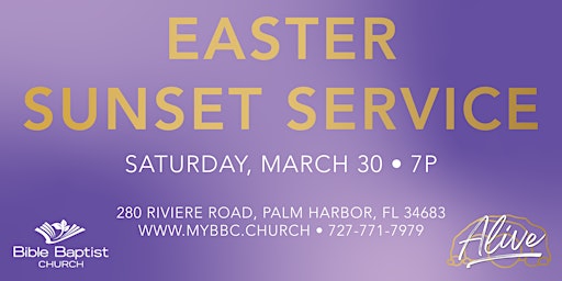 Easter Sunset Service primary image