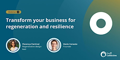 Transform your business for REGENERATION and resilience