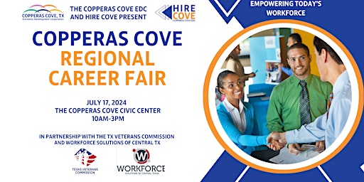 Primaire afbeelding van Copperas Cove Regional Career Fair