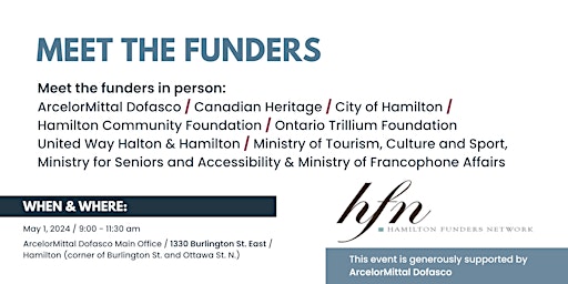 Meet the Funders 2024 primary image