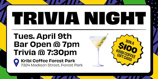 Primaire afbeelding van April Trivia Night @ The Krib