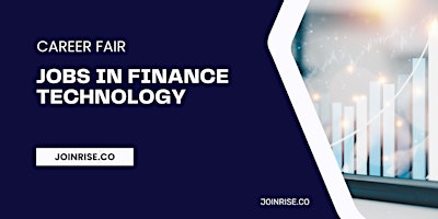 Primaire afbeelding van Job Fair in Finance Technology - Virtual Career Fair