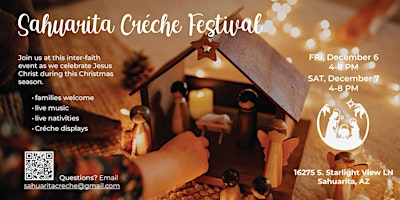 Hauptbild für Sahuarita Creche Festival 2024