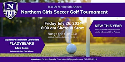 Image principale de 9th Annual Northern Lady Bears Golf Outing