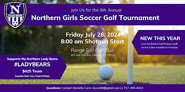 9th Annual Northern Lady Bears Golf Outing