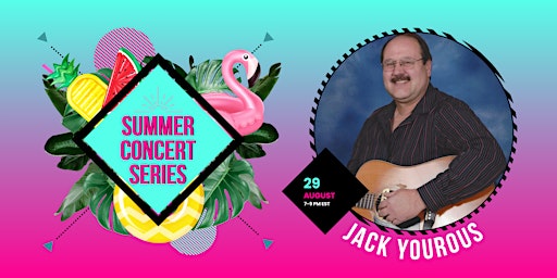 Primaire afbeelding van 2024 Poolside Summer Concert Series feat. Jack Yourous