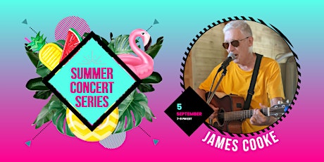 2024 Poolside Summer Concert Series feat. James Cooke