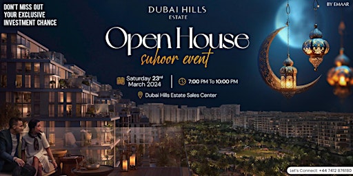 Immagine principale di EMAAR DUBAI'S TOP DEVELOPER PROPERTY SUHOOR NIGHT 