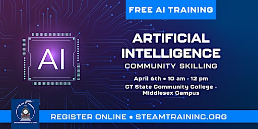 Imagem principal do evento Free AI Training: Artificial Intelligence Community Skilling