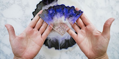 Make Agate Resin Coasters at Denver Craft Club! primary image