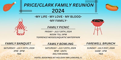 Primaire afbeelding van PRICE / CLARK FAMILY REUNION 2024