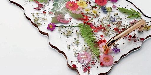 Floral Resin Tray  primärbild