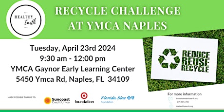 Recycle Challenge at YMCA Naples Gaynor Early Learning Center