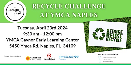 Recycle Challenge at YMCA Naples Gaynor Early Learning Center primary image