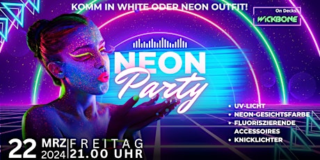 Hauptbild für #shine a light // die NEON-PARTY