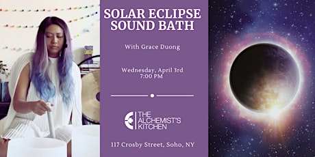 Primaire afbeelding van Solar Eclipse Sound Bath & Tea Ritual