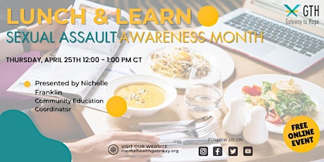 Lunch and Learn: Sexual Assault Awareness Month