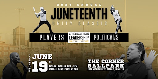 Imagem principal do evento 2024 Juneteenth Unity Classic