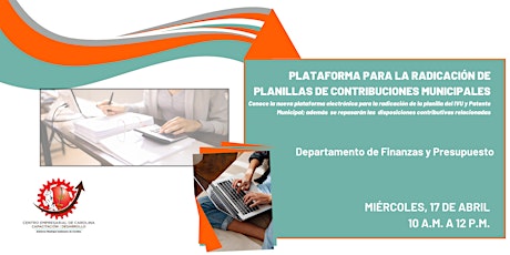 Plataforma para la radicación de planillas de contribuciones municipales