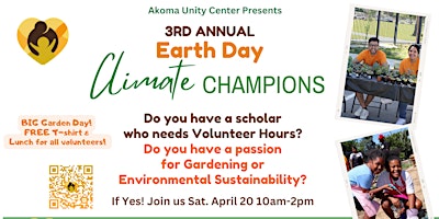 Imagen principal de Akoma's 3rd Annual Earth Day Climate Champions Celebration