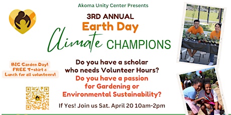 Akoma's 3rd Annual Earth Day Climate Champions Celebration