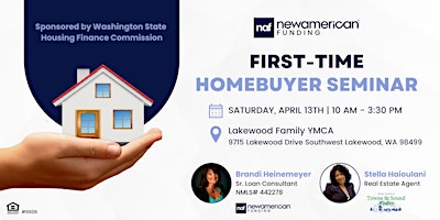 Imagem principal do evento FIRST TIME HOME BUYER SEMINAR