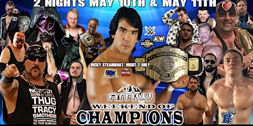 Imagem principal do evento AMW WEEKEND OF CHAMPIONS - 2 DAY EVENT