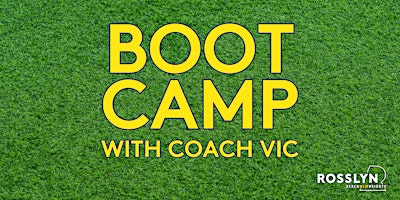 Imagem principal do evento Boot Camp with Coach Vic