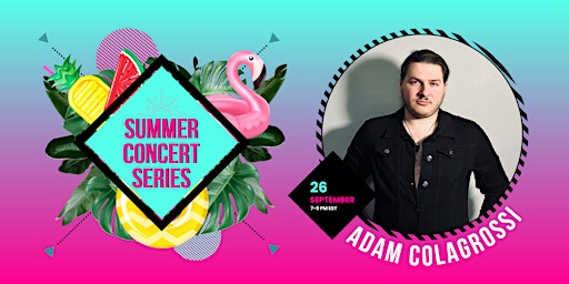 2024 Poolside Summer Concert Series feat. Adam Colagrossi primary image