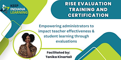 RISE Evaluation Training and Certification - August 15, 2024 primary image