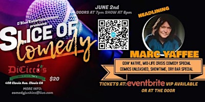 Imagen principal de Slice of Comedy Headlining Marc Yaffee