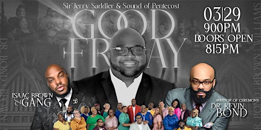 Immagine principale di Sir’Jerry Saddler & Sound of Pentecost  “A Royal Affair: Good Friday” 