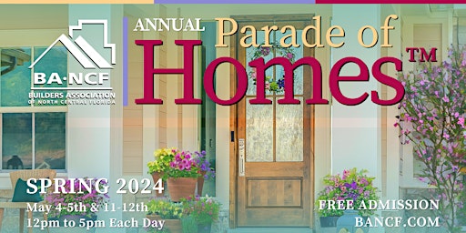 2024 Spring Parade of Homes™