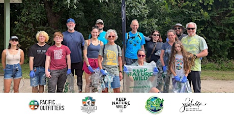 Earth Day Cleanup with Pacific Outfitters at Eureka Waterfront Trail!