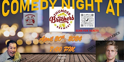 Comedy Night at Thunder Brothers Brewery primary image