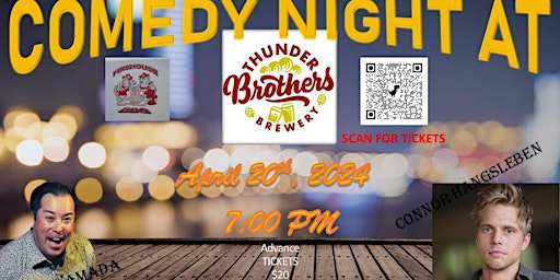Imagem principal de Comedy Night at Thunder Brothers Brewery