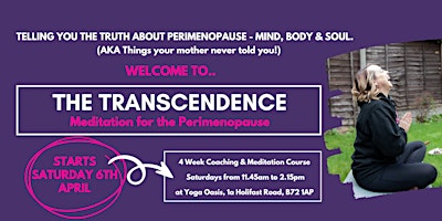 The Transcendence: Meditation for the Perimenopause primary image