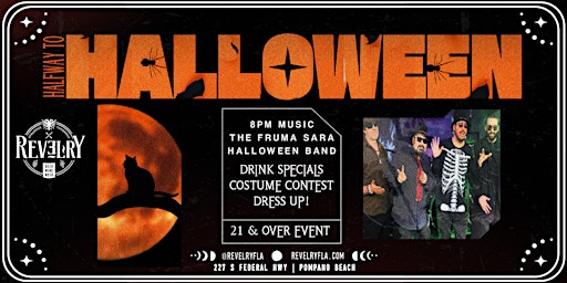 Imagem principal de Halfway to Halloween with The Fruma Sara Halloween Band