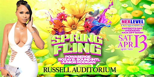 Imagem principal do evento SPRING FLING at Russell Auditorium