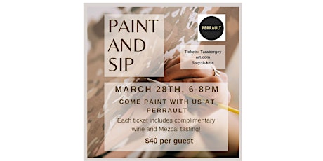 Paint and Sip at Perrault Dallas