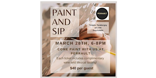 Paint and Sip at Perrault Dallas primary image
