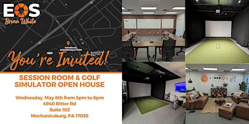 Primaire afbeelding van Session Room & Golf Simulator Open House