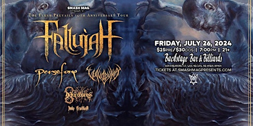 Hauptbild für Fallujah "The Flesh Prevails 10th Anniversary Tour” (21+)