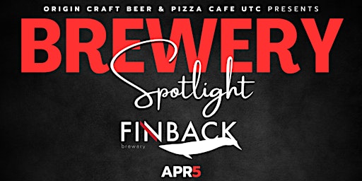 Imagen principal de Brewery Spotlight! Finback